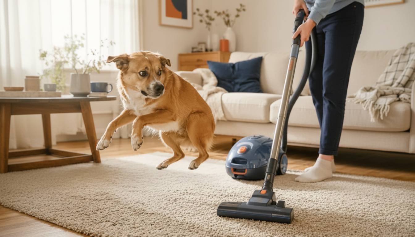 Vacuum Training for Pets: Short Sessions Beat Flooding
